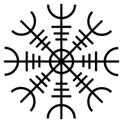 fuckyeahpaganism:  Aegishjalmur, “The Helm of Awe” is magical