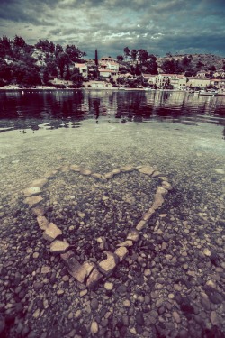 photographsbyjulia:  A heart under waterBobaviska, Croatia 43.35007 N