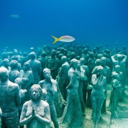 nasque:  Mexico: The Cancun Underwater Museum. Tag the people