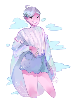 crowinthewater:  pastel suga & shorts ☆☆  