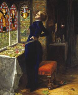 arsvitaest:  “Mariana”  Author: John Everett Millais