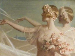 the-garden-of-delights:  “The Bridal Train” (1933) (details)