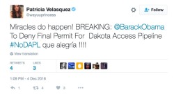 shychemist: !!! Read more here: Dakota Access Pipeline Denied