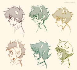 had fun drawing some trolls profiles uvu [high res]