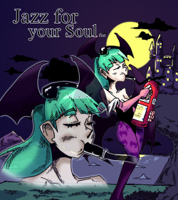 setzeri:  Morrigan playing extinguisher like a saxophone with