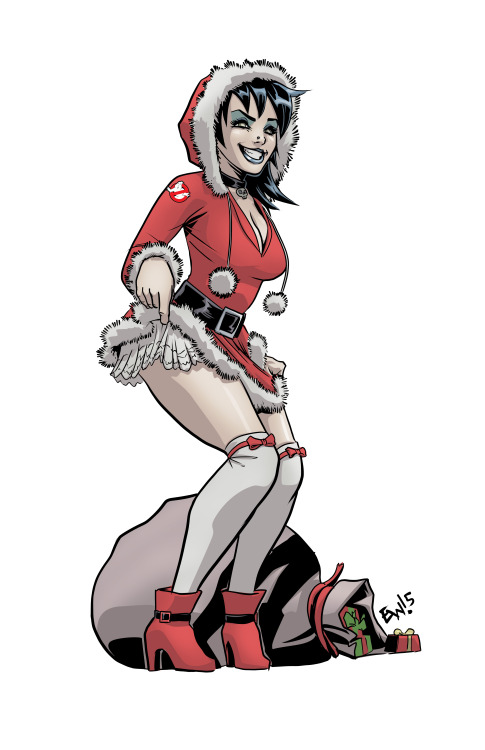 dacommissioner2k15:  Xmas 2015: Kylie Griffin   COMMISSIONED ARTWORK done by: EryckWebbGraphicsConcept and idea: me   An early Birthday gift, and an Holiday themed piece masterfully done by http://www.eryckwebbgraphics.com/  Kylie Griffin from the IDW