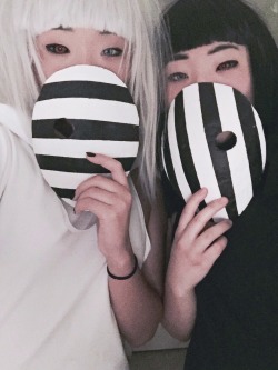 kimchikage:first costest of these precious one-eyed ghouls (ﾉ´ヮ´)ﾉ*:･ﾟ✧nashiro