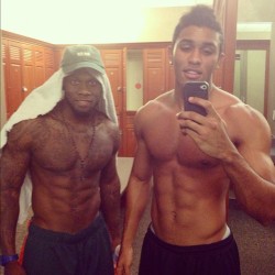 poppasplayground:  #HappyHumpDay @HotBlackHunks