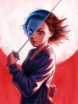 gameofthrones-fanart:  munette:  A girl is Arya Stark of Winterfell,