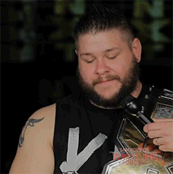 mithen-gifs-wrestling:  Kevin Owens talks about his son in a