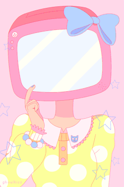 ghoulkiss:  ☆ ☆ tv heads ☆ ☆ commissions are open