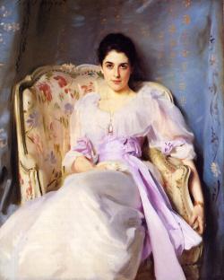 artistic-depictions:Lady Agnew of Lochnaw, John Singer Sargent,