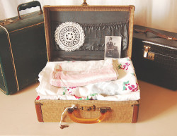 declared:  vintage suitcases by LolaNova on Flickr. 