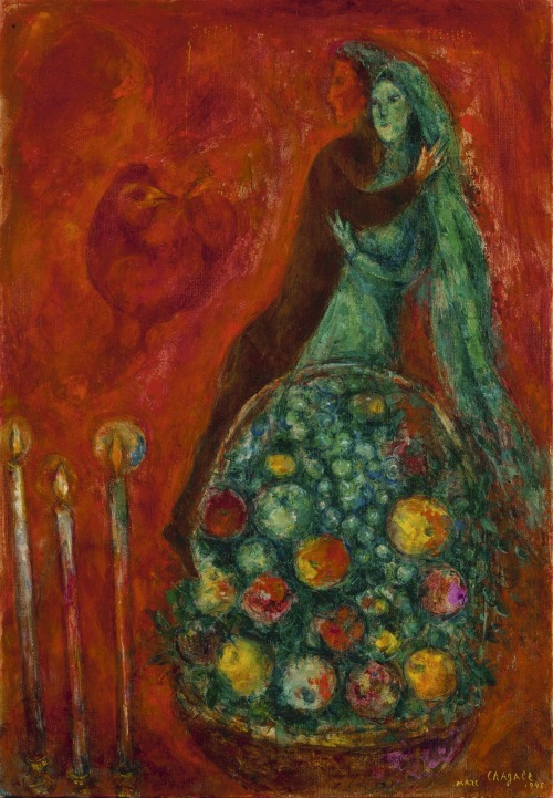 ochyming:   Marc Chagall  1887-1985  LES FRUITS ENCHANTÉS,