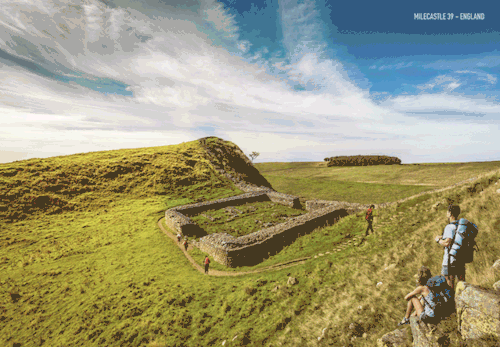 blondebrainpower:Hadrian’s Wall. Northumberland, England. 100