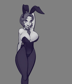 scdk-nsfw: Bonus Doodle - Spoiled Bunny I think those suits are