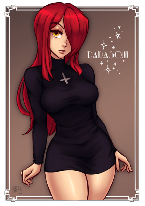 iahfy: commish of parasoul from skullgirls! making the other outfits were fun :) other variants available @ patreon  