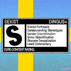 foxadhd:  Sweden considers adding ‘sexism’ ratings to video