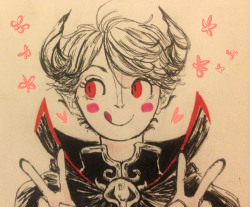 wakawakatoshi:  i cant believe i havent drawn demon king kawa