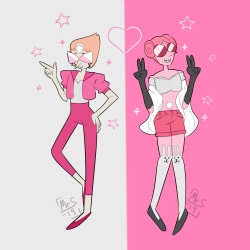 ninja-no-rose:  everyone liked y and b pearl fashion  so i