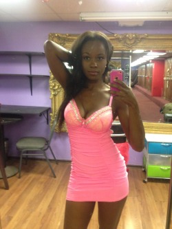 jezabelvessir:  I got this very cute pink dress the other night
