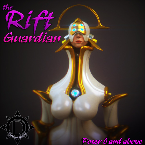 Need  an imposing mega boss to fight? Need a monolithic immovable titan to  strike fear in the hearts of your protagonist? Look no further… The Rift Guardian is a rigged figure. There are many material zones to  make changing colors easy! Facial