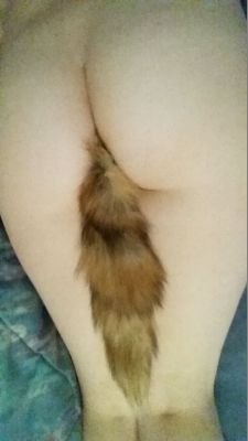 myglasgowgrin:  I love my new tail <3 