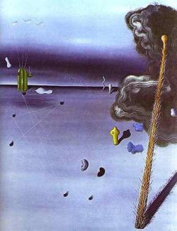 thesavagesgallery:  Yves Tanguy (1900-1955) Mama, Papa is Wounded!,