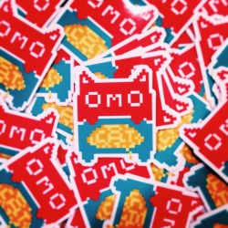 omocat:  an OMOCAT sticker will come with every order from OMOCAT