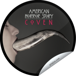      I just unlocked the Countdown to AHS: Coven: 2 Days sticker