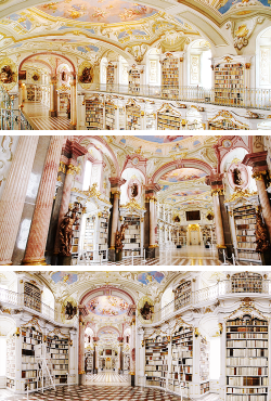 inthecoldlightofmorning:  Library Porn  Admont Abbey Library,