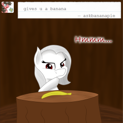 askpawprints:  ((Banana’s don’t grow in the everfree forest.))