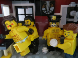 vincettii-art:  Playing with Lego. Ok playtime is over…back