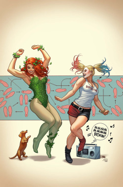 comic-book-ladies:  Harley Quinn #23 variant cover by Frank Cho