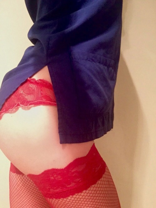 Look whats under my scrubs