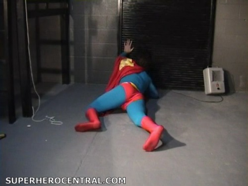 Oh… I am alone … and helpless…Oh…the pain …much strong for me …The kryptonite … ouch .