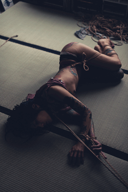 kitiza-perche:  Breathing… Ropes and photo by @strictly-dirtyvonp