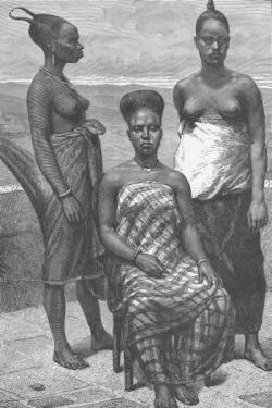 beautiesofafrique:  Fante women of Elmina (Edina) in Gold coast