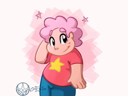 obligatory pink hair Steven :)