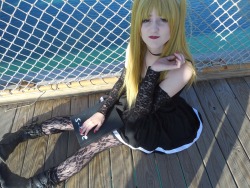 isipepiphany:  Me as Misa Amane from Colossalcon! Thanks to everyone