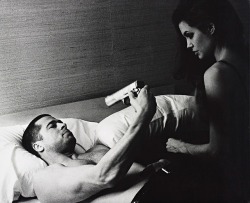 paintdeath:  Angelina and Brad photographed by Steven Klein