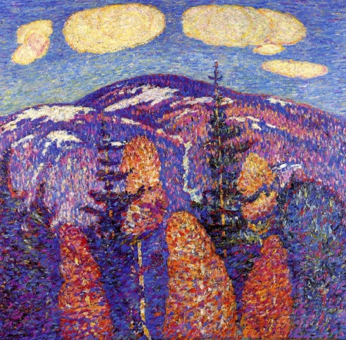 Marsden Hartley.Â The Mountains.Â 1909.