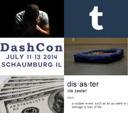 lordbiscuitnantais:  dashcon 2014 aesthetic happy 2 year anniversary!