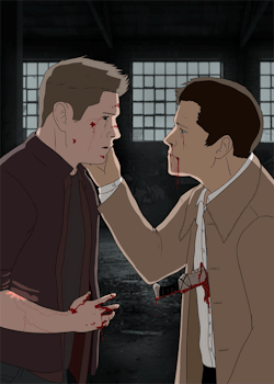 depraved-o:  It's okay, Dean. It's over. 