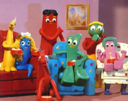 retrogasm:Gumby family reunion