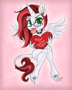 :O I spooted something <3 Happy Valentine’s day~ (With a