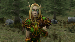 drfriedrichvonkretzschman:  Alleria Windrunner Added the Blue