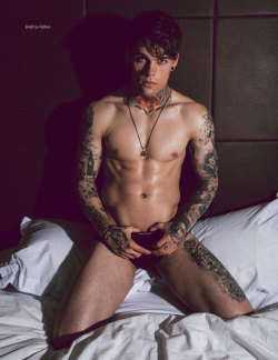 yearbookfanzine:  Footballer/Model Stephen James by Joseph Sinclair