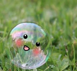 The happiness bubble… From Pinterest
