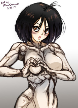 #508 Heart-Shaped Boob Challenge - Battle Angel AlitaCommission